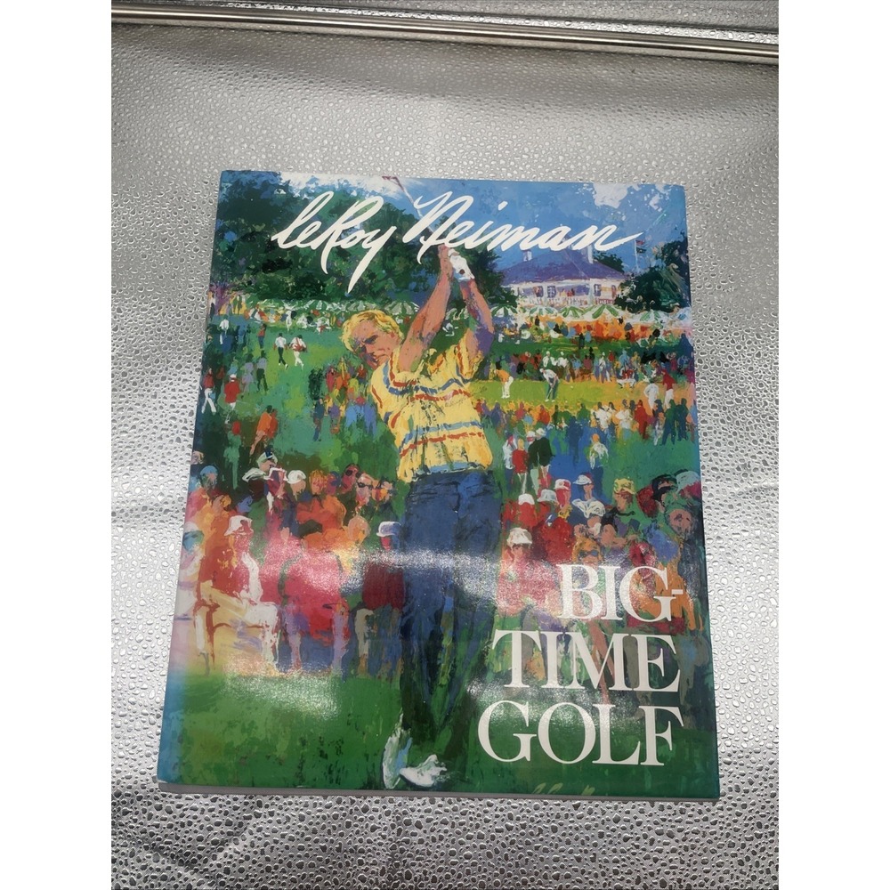 Leroy Neiman Signed Big Time Golf Art 193 Prints 170 Full Color Famous Golfers